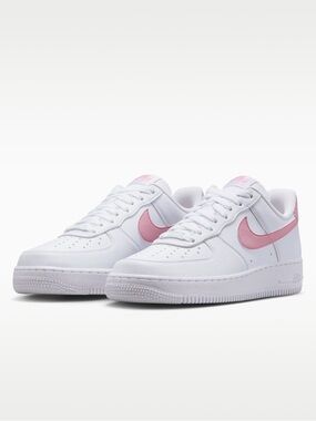 NIKE Air Force 1 ’07 Next Nature - Women’s White/Pink Sneakers - Size 9